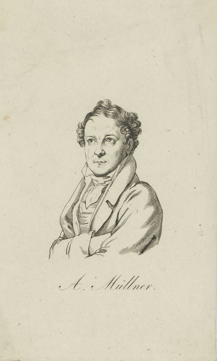 Amandus Gottfried Adolf Müllner, 1810-1820 da Unbekannt