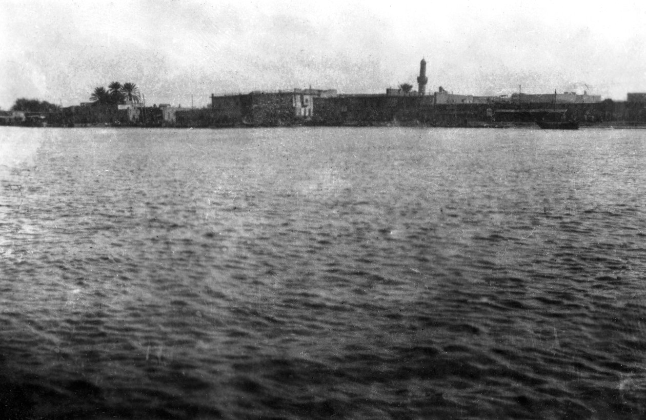 Amara, sul fiume Tigri, Mesopotamia, 1918 da Unbekannt
