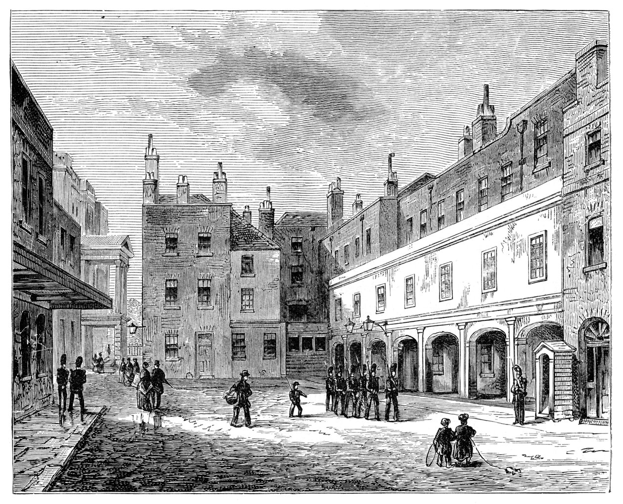 Ambassadors Court, Palazzo di St James, Londra, 1900 da Unbekannt