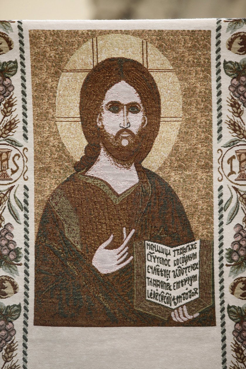 Ambone nella chiesa domenicana, Muro Leccese, Puglia, Muro Leccese, Italia da Unbekannt