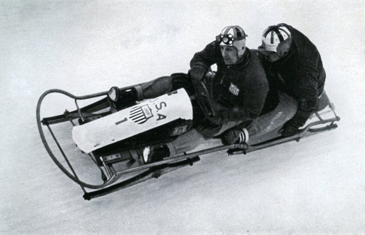 Squadra americana di bob a due, giochi olimpici invernali tedeschi, 1936 da Unbekannt