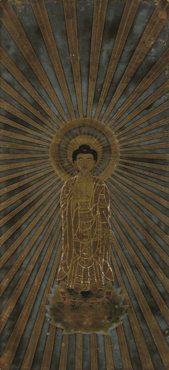 Amida che si Manifesta nel Corpo del Dharma dei Mezzi Opportuni, 18° secolo da Unbekannt