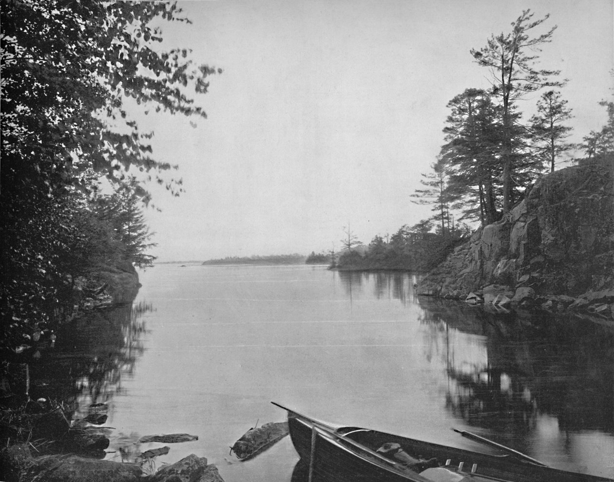 Tra le Mille Isole del San Lorenzo, c1897 da Unbekannt