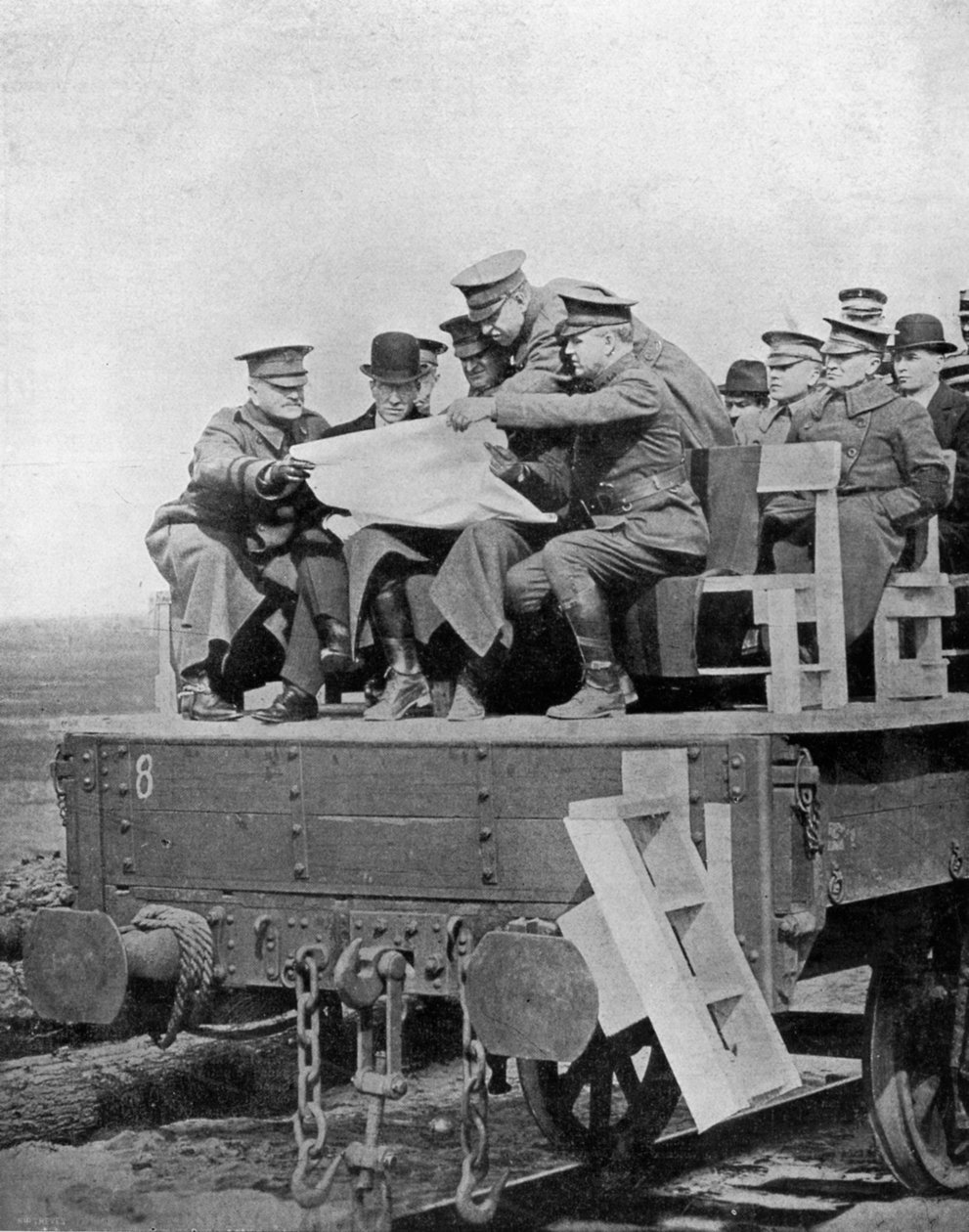 Una Conferenza di Servizio Attivo sul Fronte Occidentale, Prima Guerra Mondiale da Unbekannt