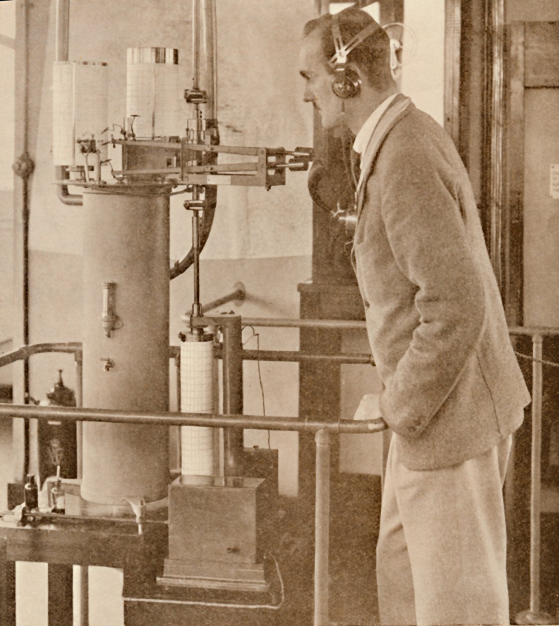 Un centro meteorologico per dirigibili, 1927 da Unbekannt