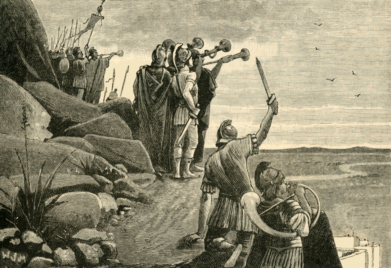 Un incidente nella guerra giugurtina, 1890 da Unbekannt