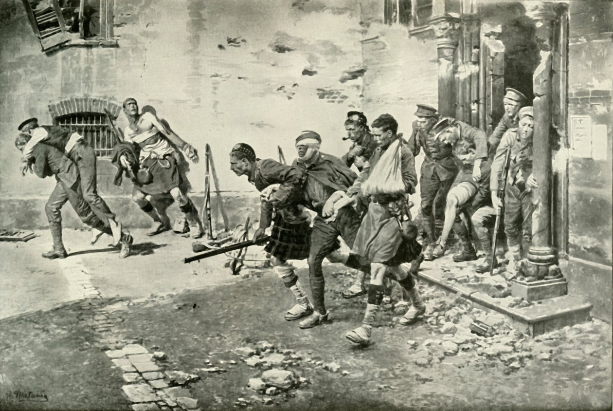 Un incidente nella ritirata da Mons, 1919 da Unbekannt