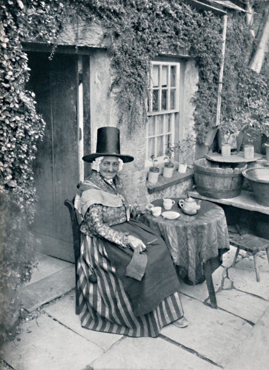 Una vecchia donna gallese, 1912 da Unbekannt