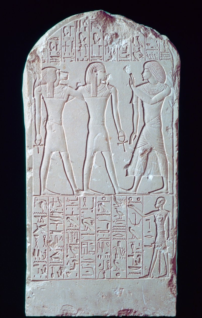 Stele in calcare dell