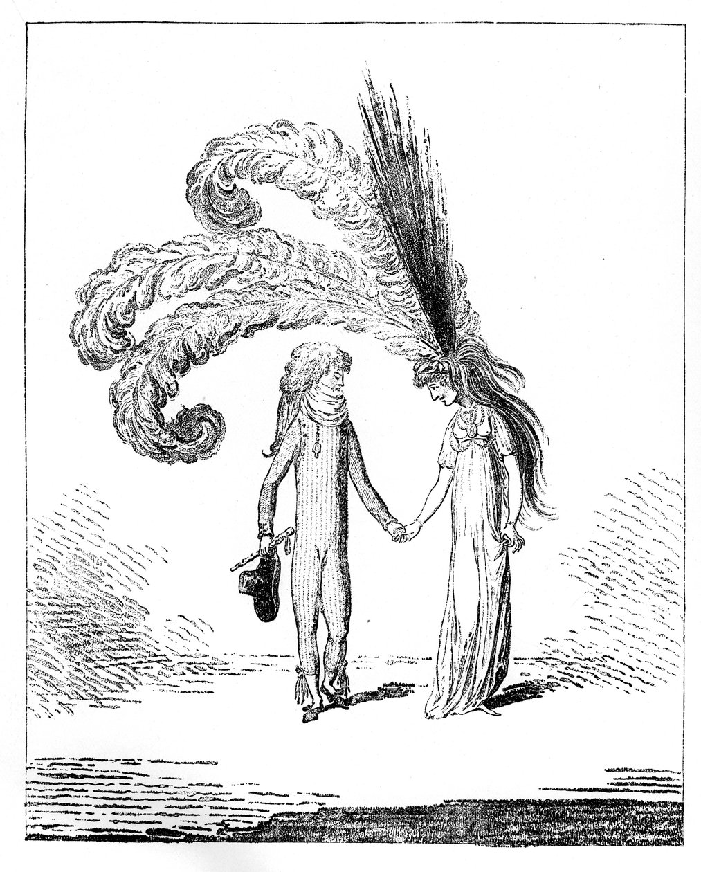 E cattura i modi viventi mentre sorgono, 1794 da Unbekannt