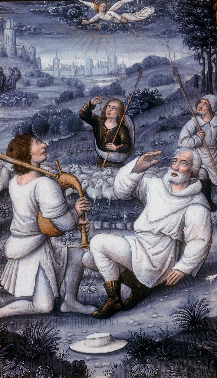 Angelo che chiama i pastori alla Natività, XVI secolo da Unbekannt