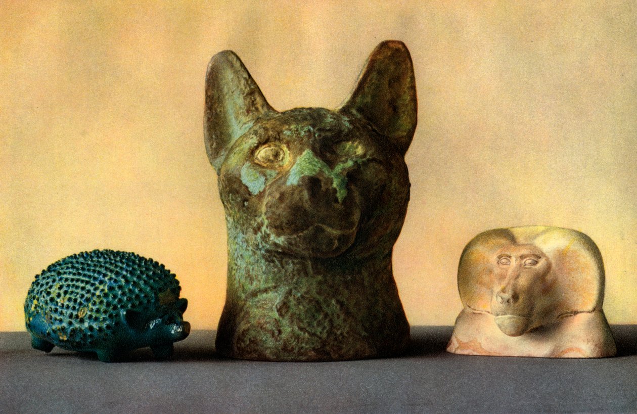Intagli di animali dal Nuovo Regno e Periodo Tardo, Egitto, 1936 da Unbekannt