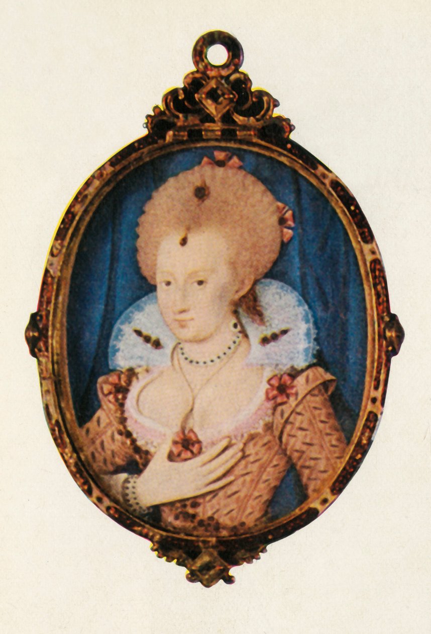 Anna di Danimarca, c1610, 1947 da Unbekannt