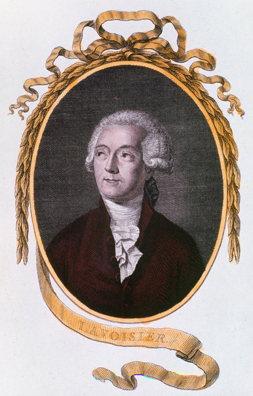 Antoine Laurent Lavoisier, chimico francese da Unbekannt