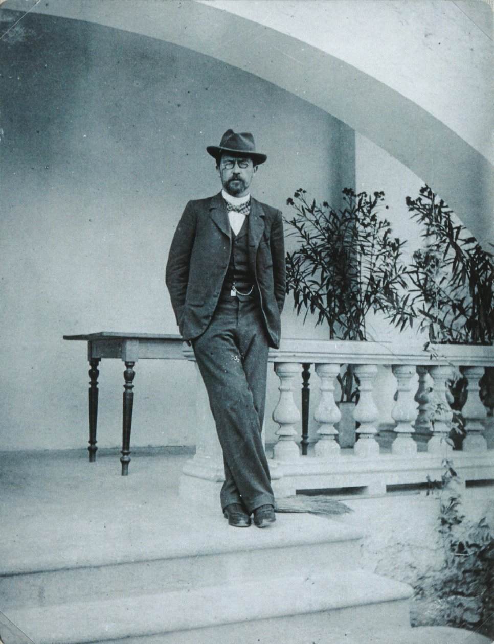 Anton Cechov a Yalta, 1899-1900 da Unbekannt