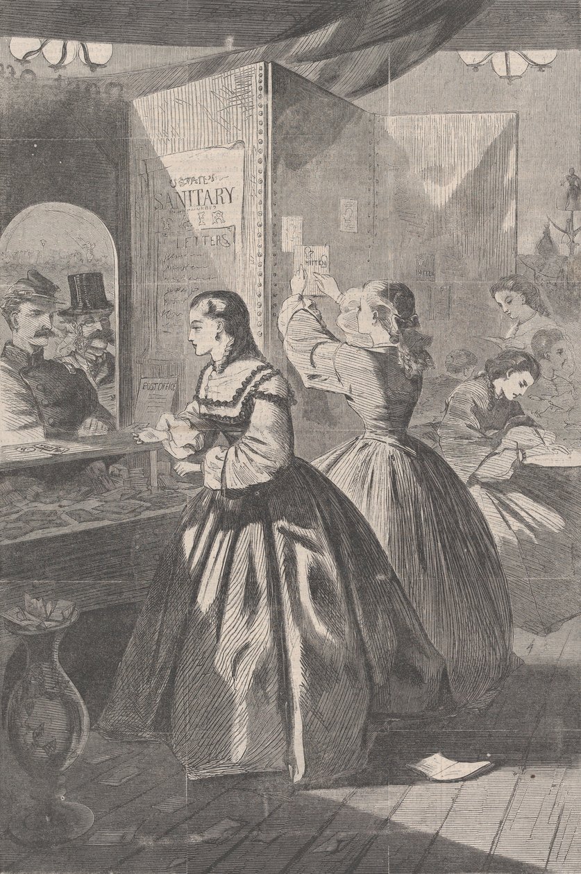 Qualcosa per Me, per favore Ufficio Postale della Fiera di Brooklyn a favore del S..., 5 marzo 1864 da Unbekannt