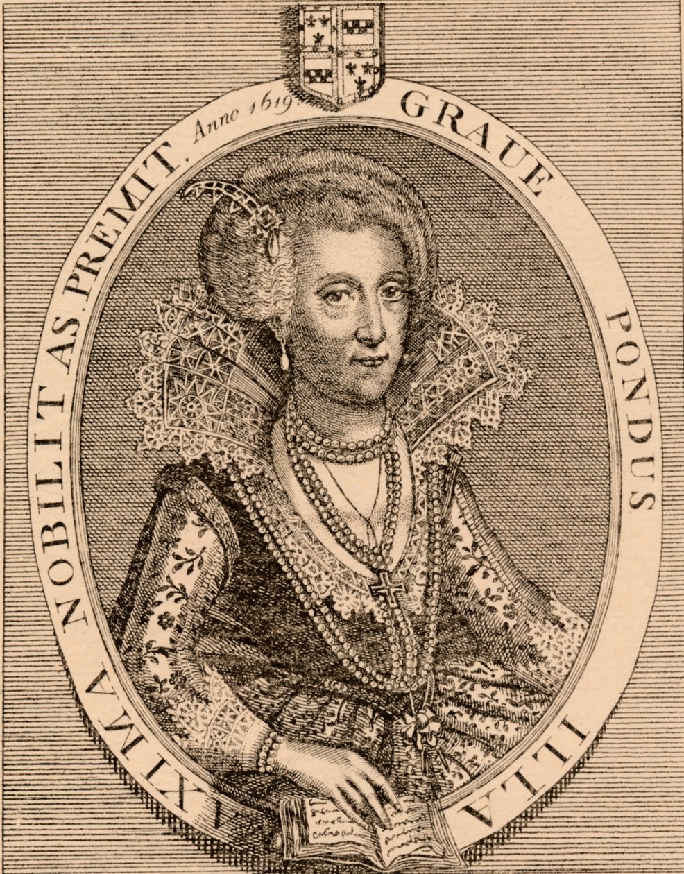 Arabella Stuart 1575-1615, nobildonna del Rinascimento inglese, 1889 da Unbekannt