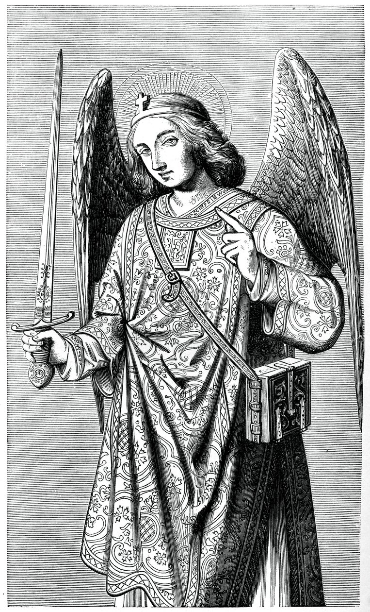 Arcangelo San Michele, 1870 da Unbekannt