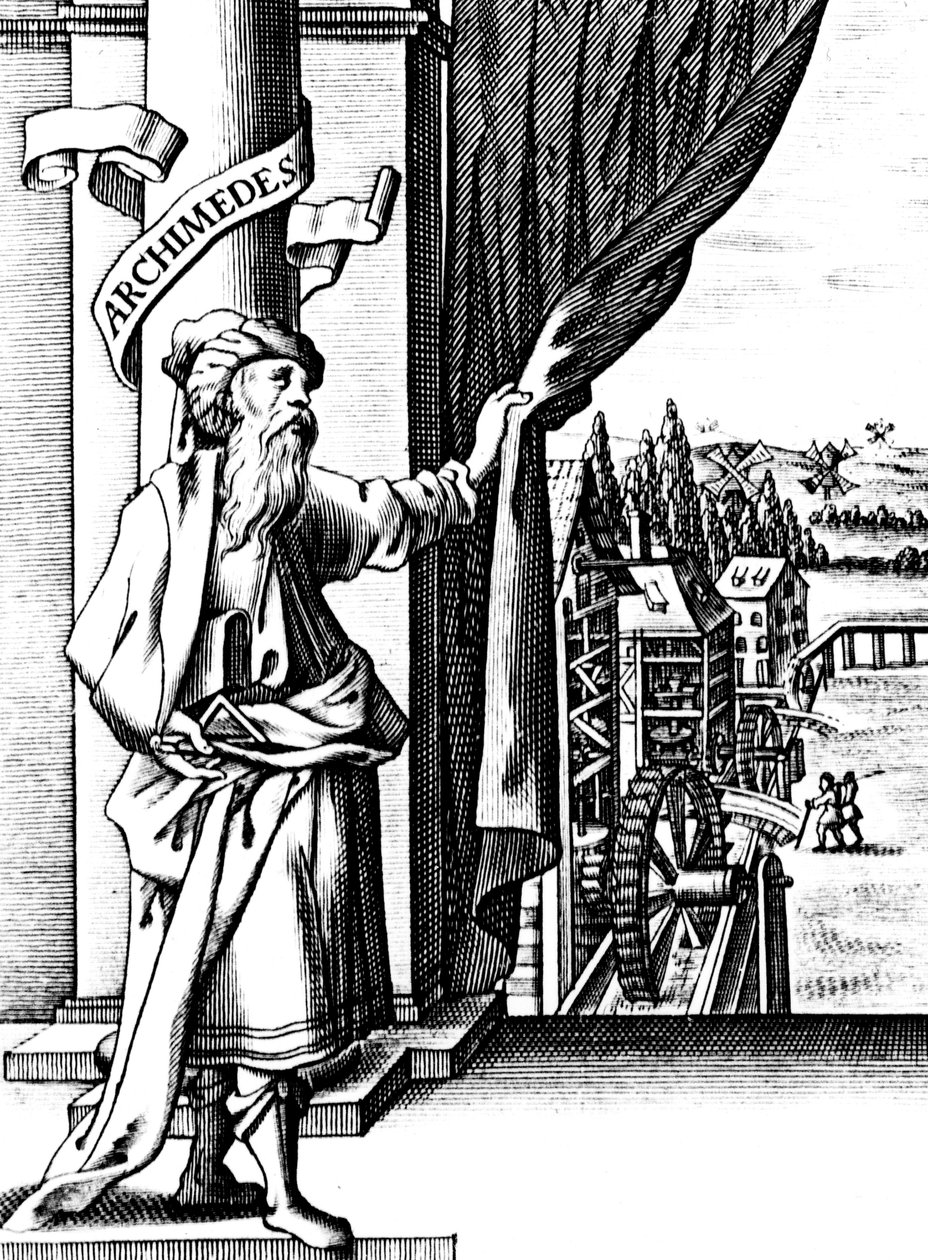Archimede, matematico e inventore greco antico da Unbekannt