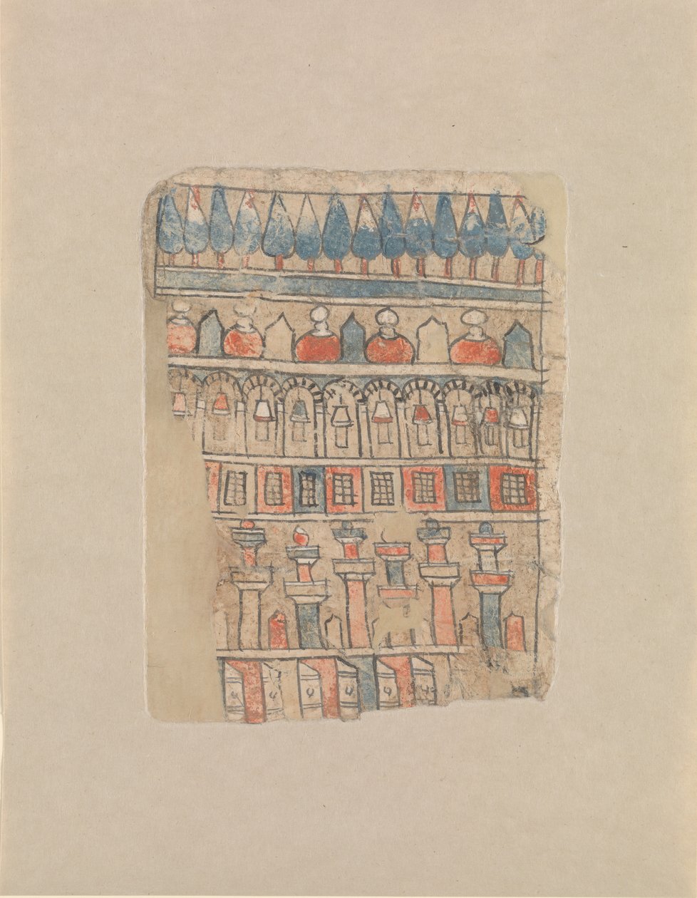 Scena architettonica, XVI secolo da Unbekannt