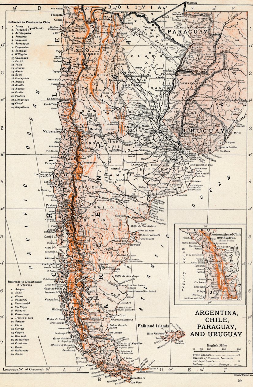 Argentina, Cile, Paraguay e Uruguay da Unbekannt