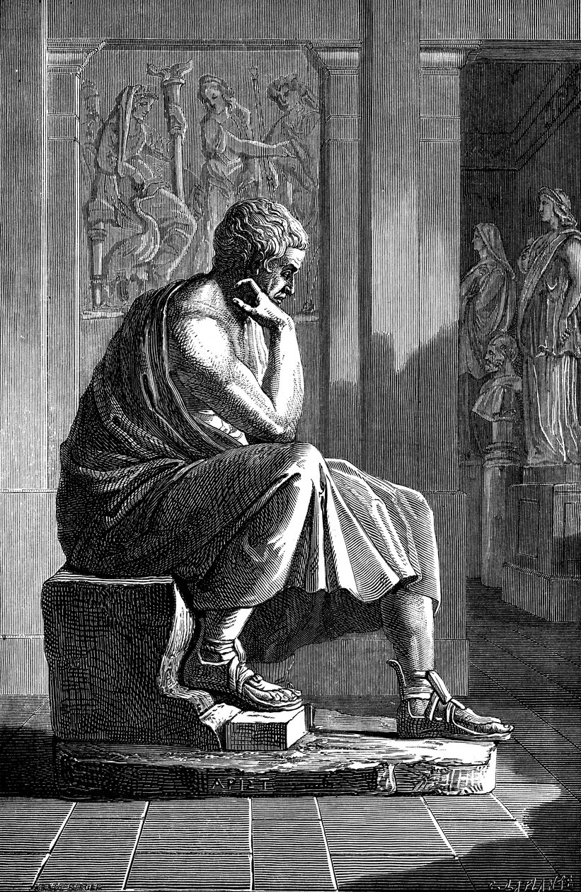 Aristotele 384-322 a.C., filosofo e scienziato greco antico da Unbekannt