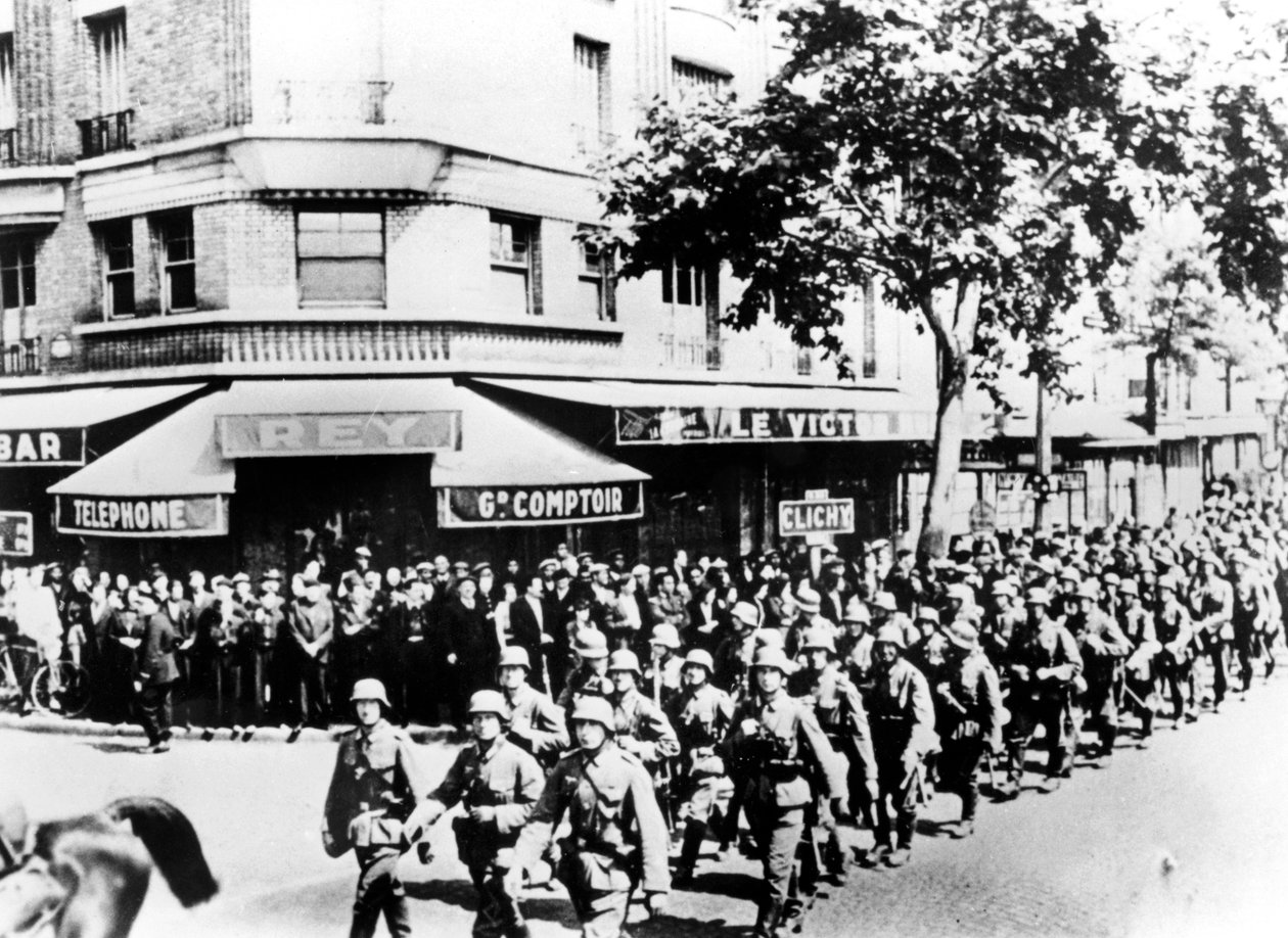 Arrivo delle prime truppe tedesche a Parigi, giugno 1940 da Unbekannt