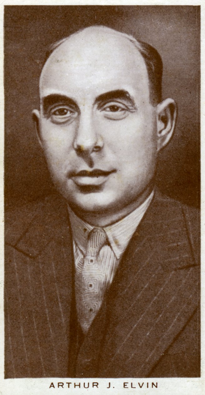 Arthur J Elvin, promotore di boxe britannico da Unbekannt