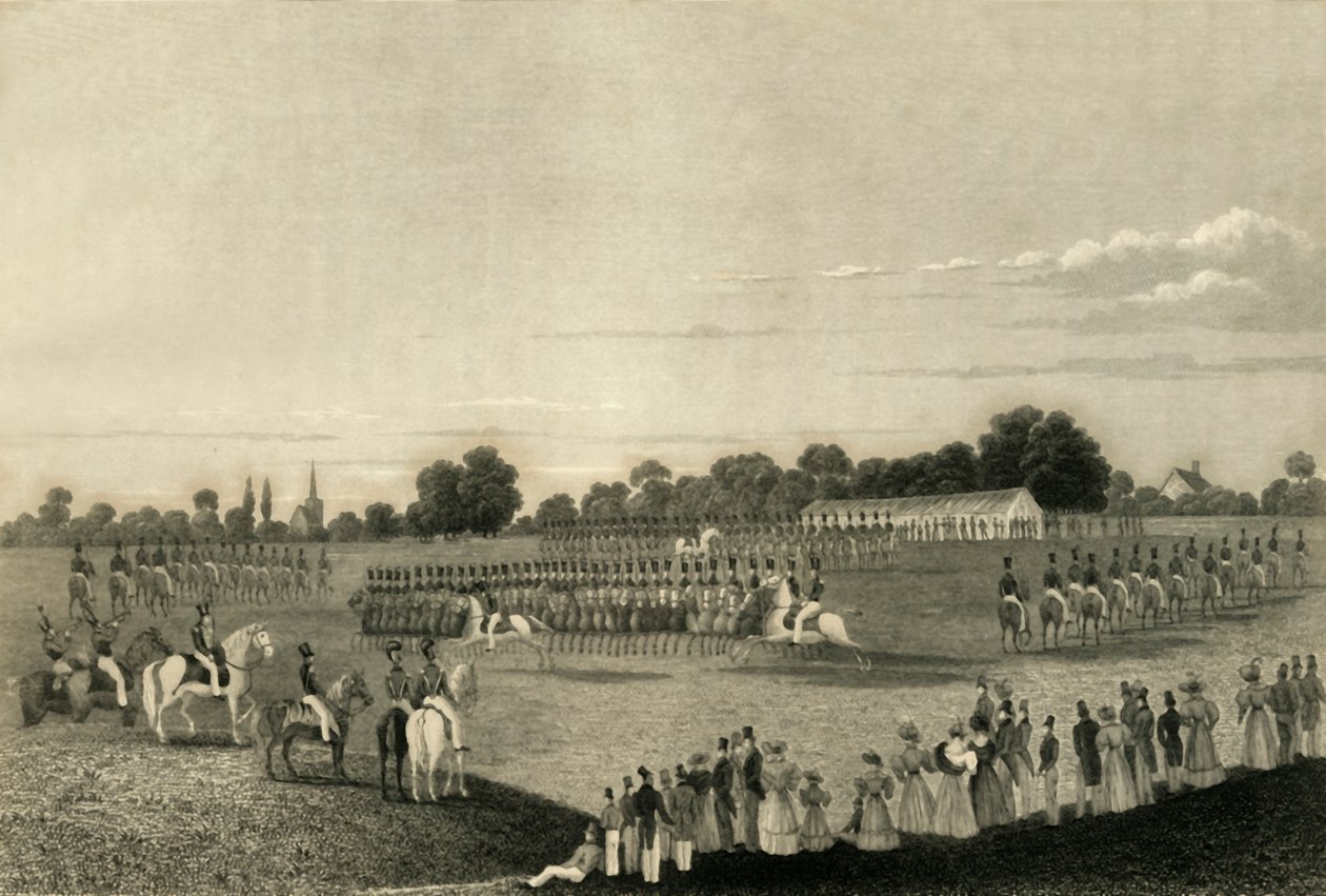 Truppa di cavalleria di Arundel e Bramber, 1835 da Unbekannt