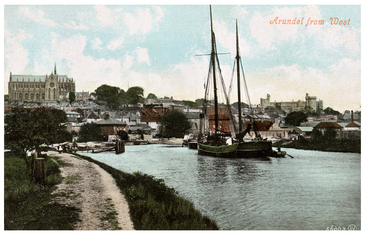 Arundel, Sussex, inizio XX secolo da Unbekannt