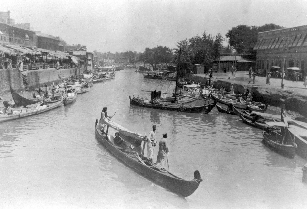 Ashar Creek, Bassora, Iraq, 1917 da Unbekannt