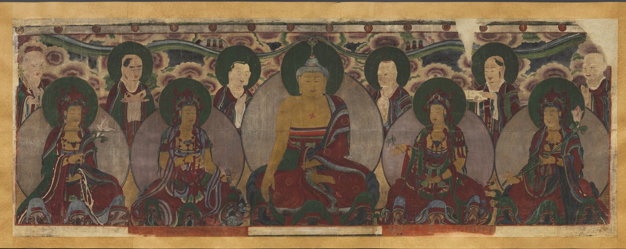 Assemblea delle divinità buddiste, 1846 da Unbekannt