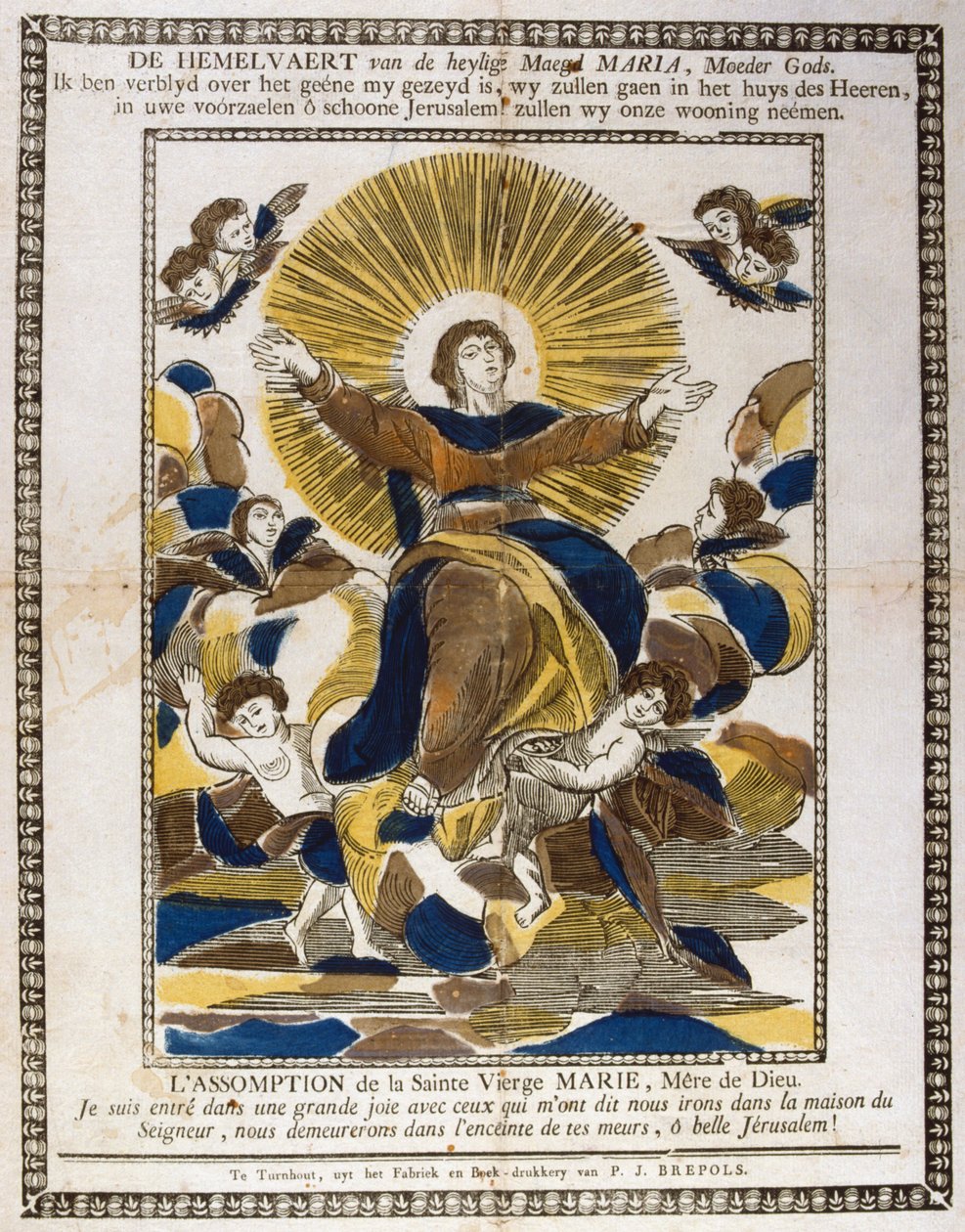 Assunzione della Vergine Maria, XIX secolo da Unbekannt