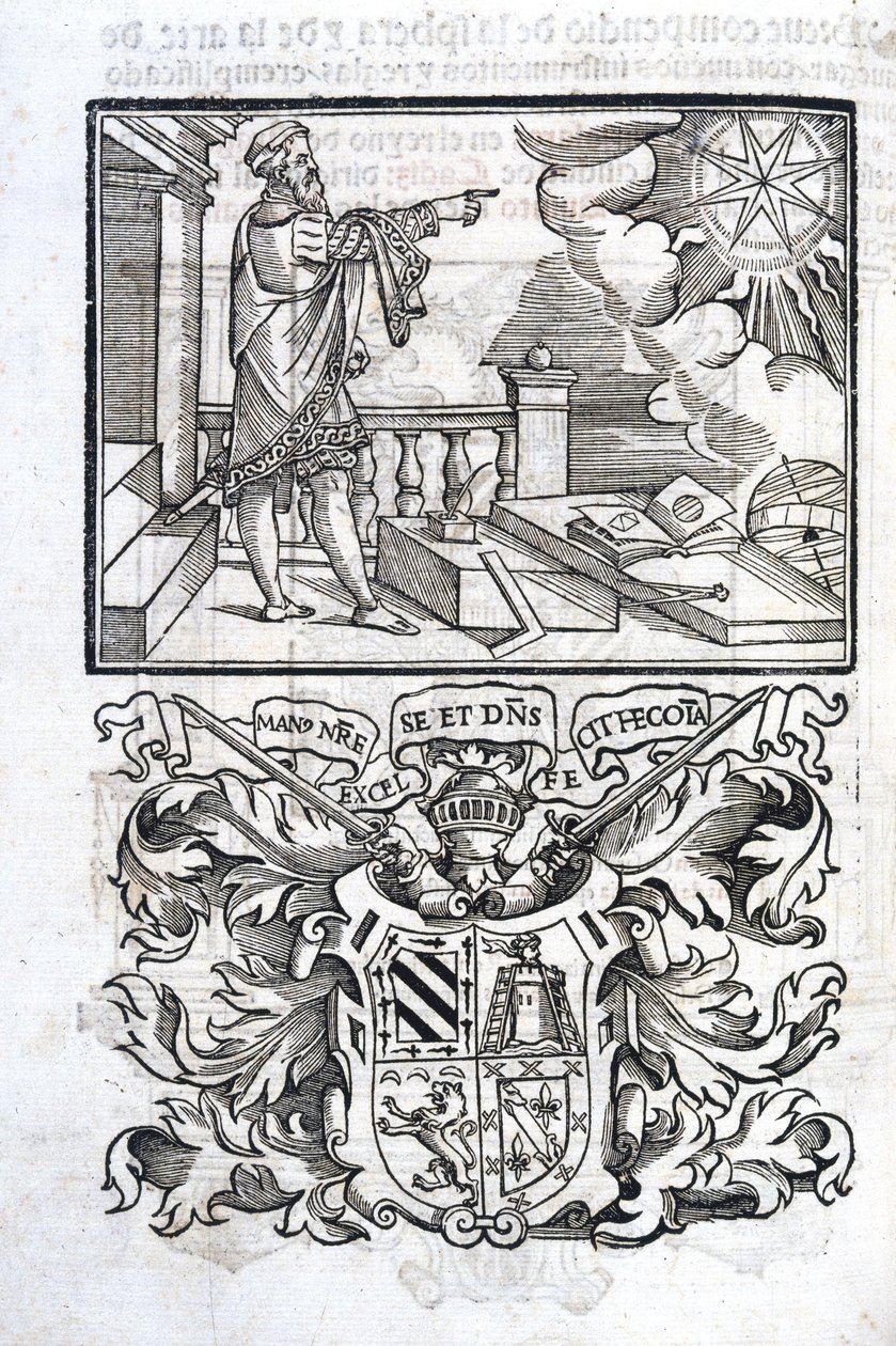 Astronomo al lavoro da Unbekannt