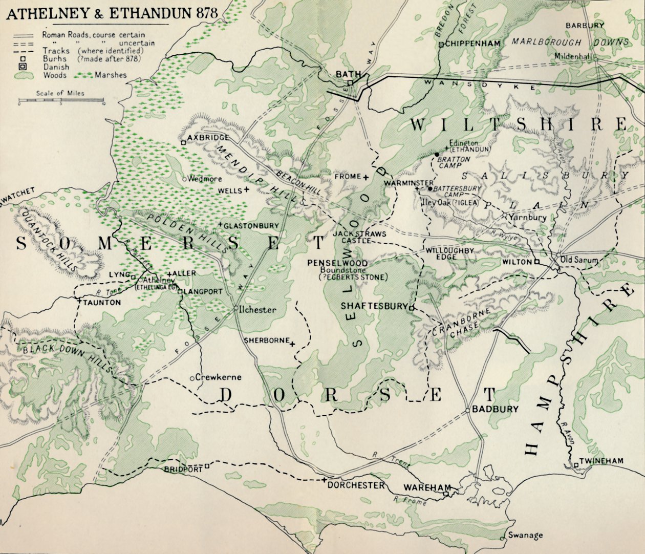 Athelney & Ethandun 878, 1935 da Unbekannt