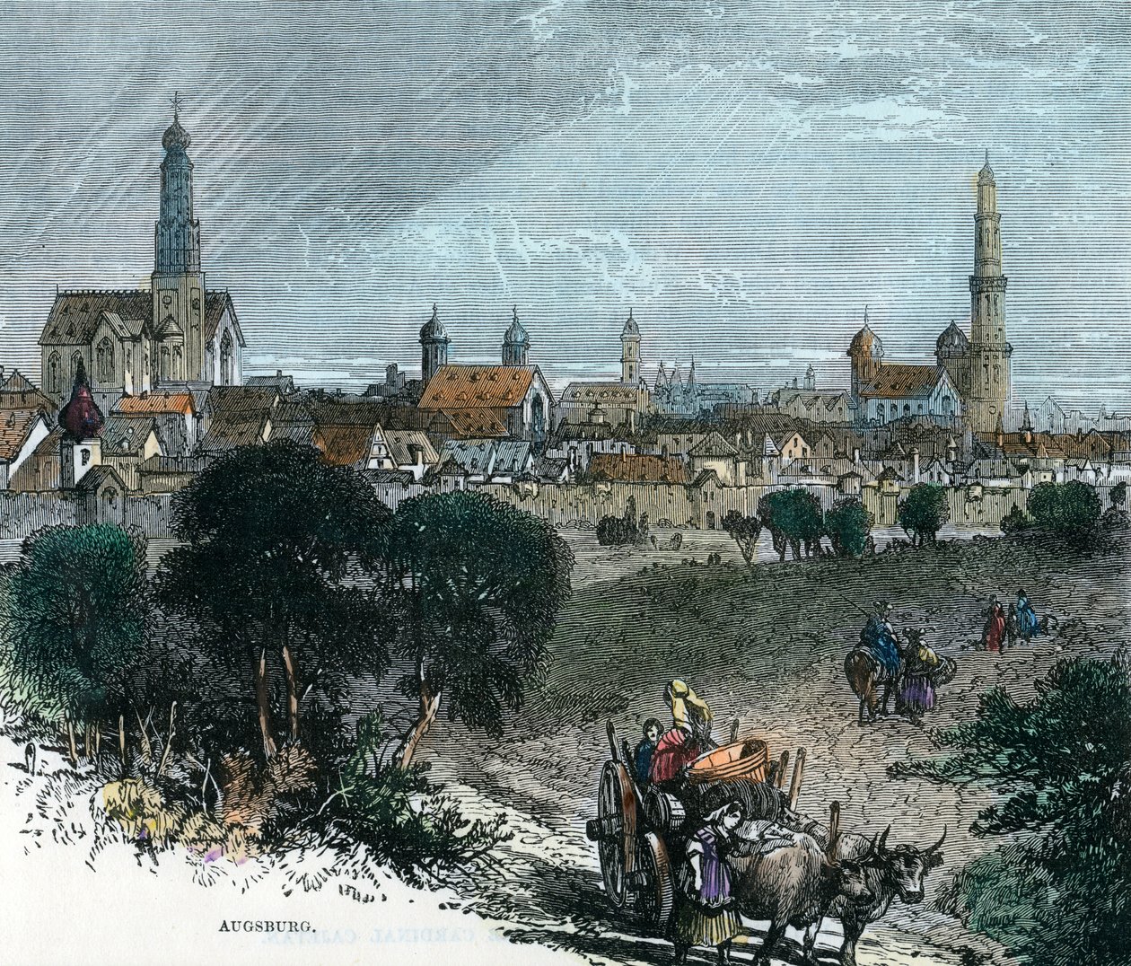Augusta, Germania, c1880 da Unbekannt