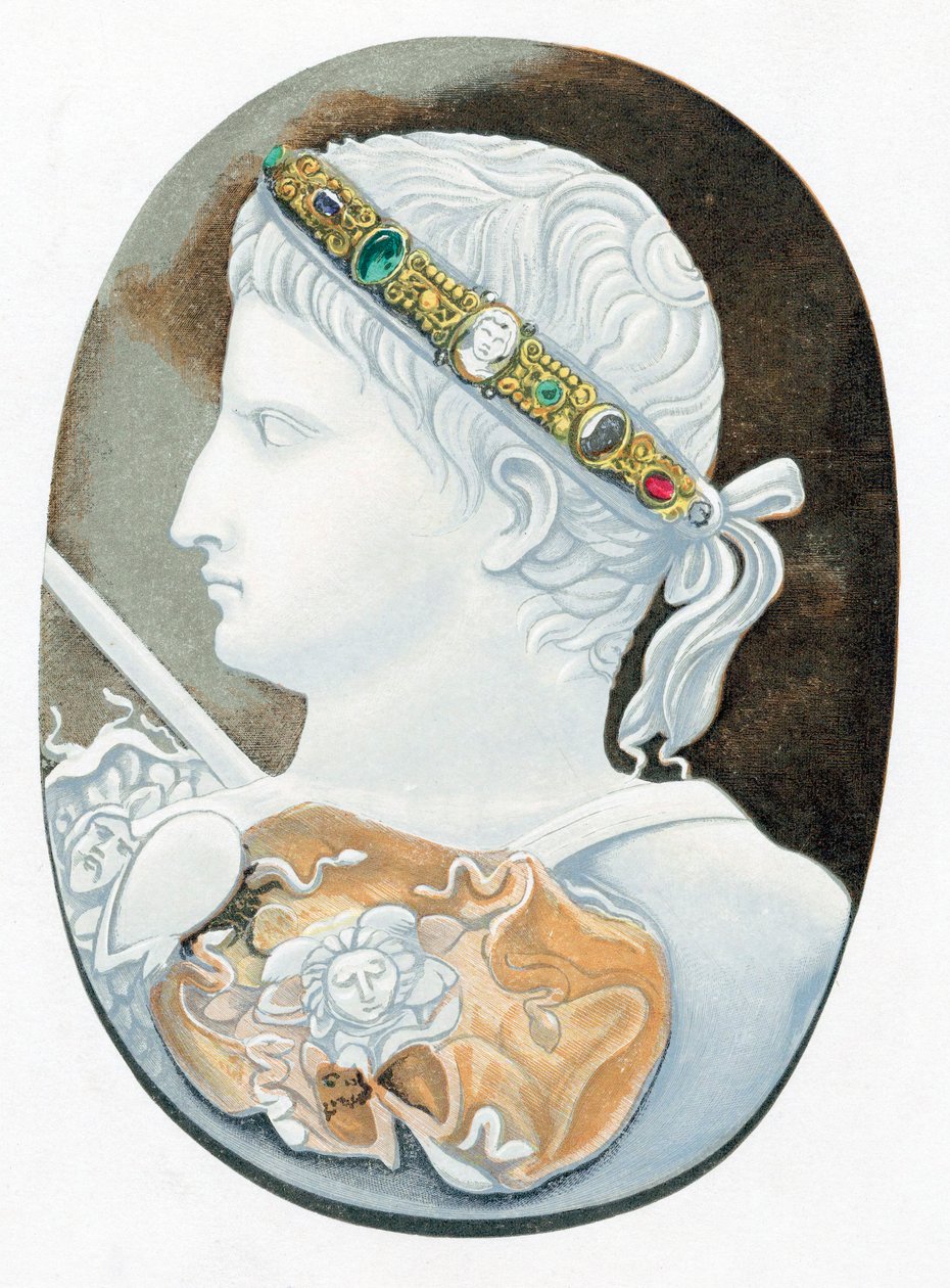 Augusto Cesare - Gaio Giulio Cesare Ottaviano 63 a.C.-14 d.C., primo imperatore romano da Unbekannt