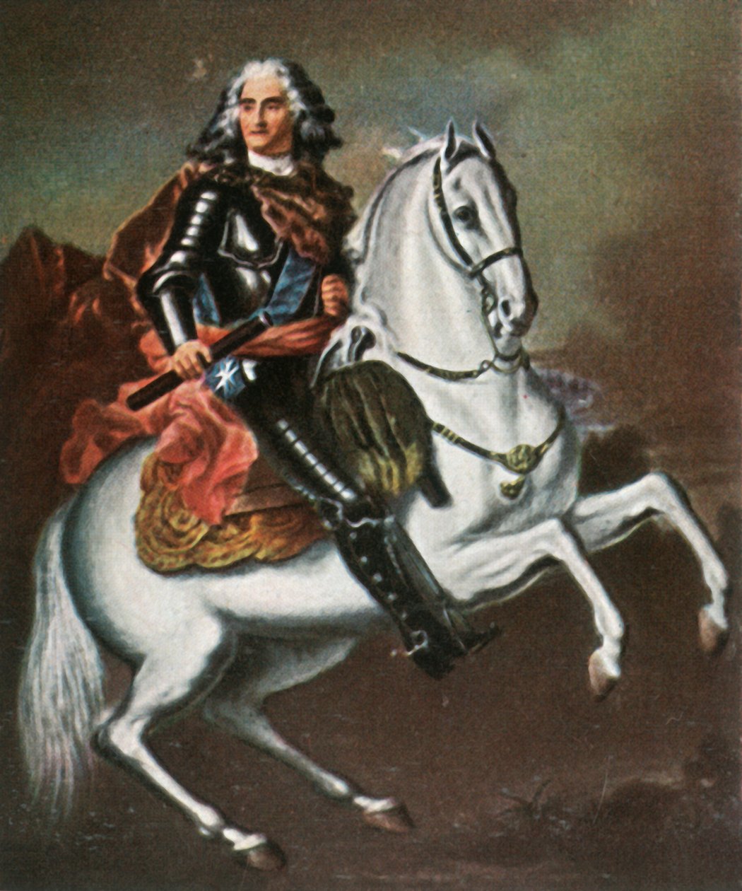 Augusto II il Forte, 1718, 1936 da Unbekannt