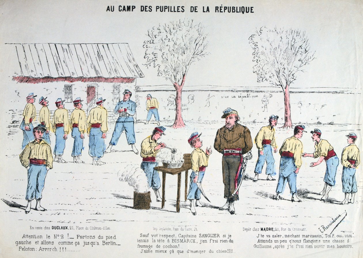Al campo dei Pupilli della Repubblica, 1871 da Unbekannt