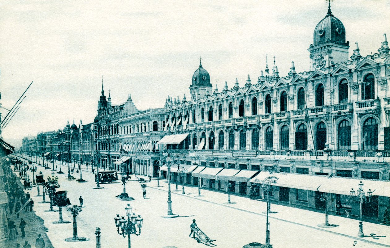 Avenida Central, Rio de Janeiro, Brasile, c1900s da Unbekannt