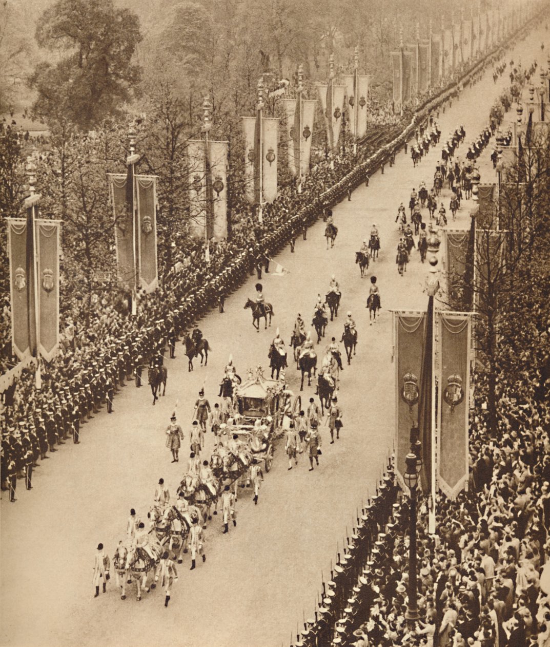 Viale delle bandiere, 12 maggio 1937 da Unbekannt