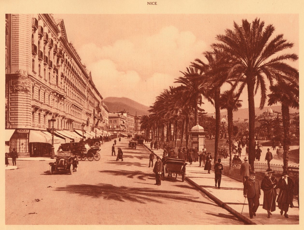 Viale di Verdun, Nizza, 1930 da Unbekannt