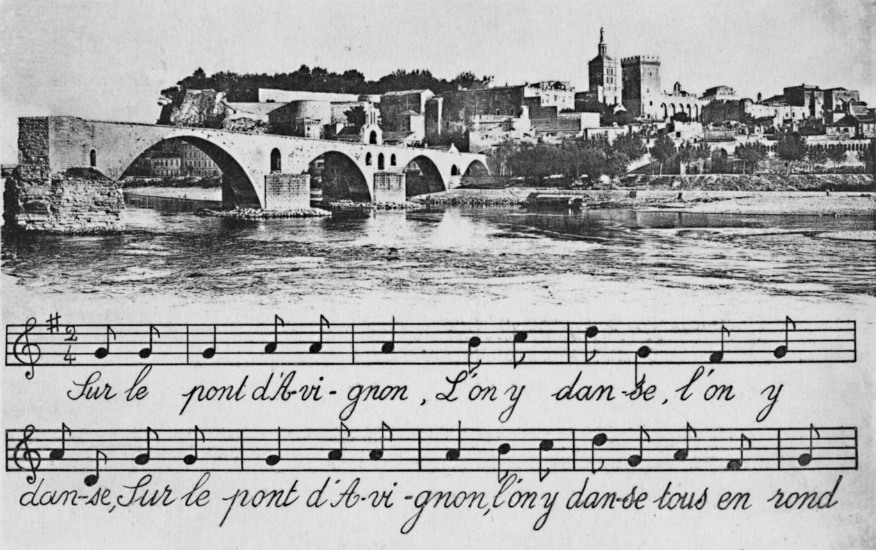 Avignone - Ponte St-Benezet da Unbekannt