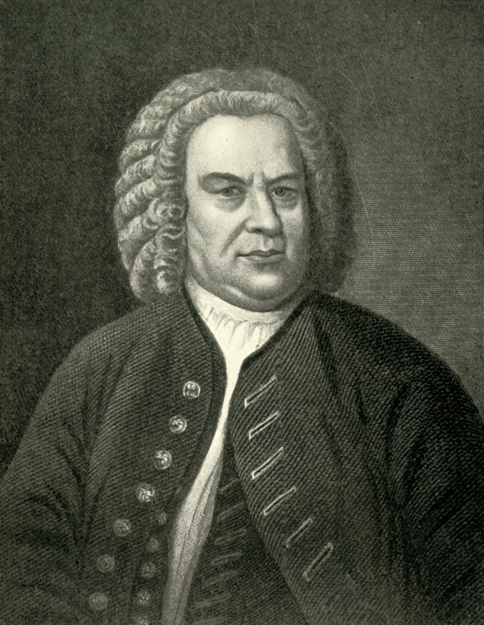 Bach, c1746, 1907 da Unbekannt