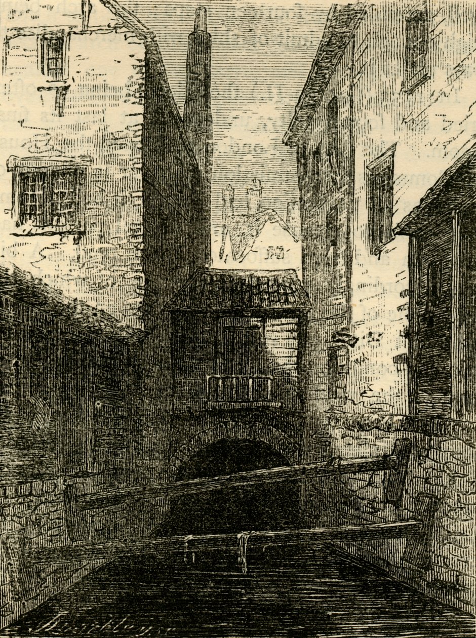 Retro del Red Lion, dalla Fleet, c1872 da Unbekannt