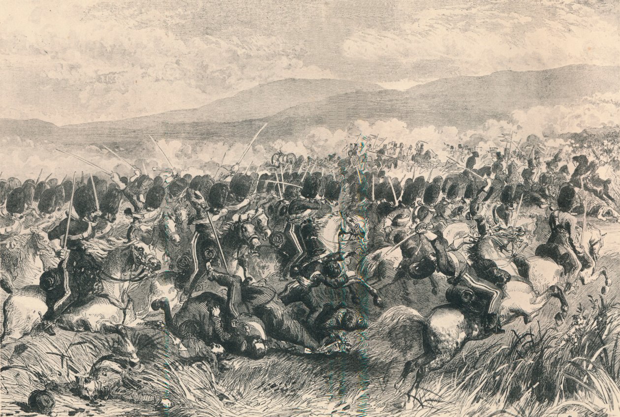 Balaclava, 25 ottobre 1854. La carica degli Scots Greys, 1884 da Unbekannt