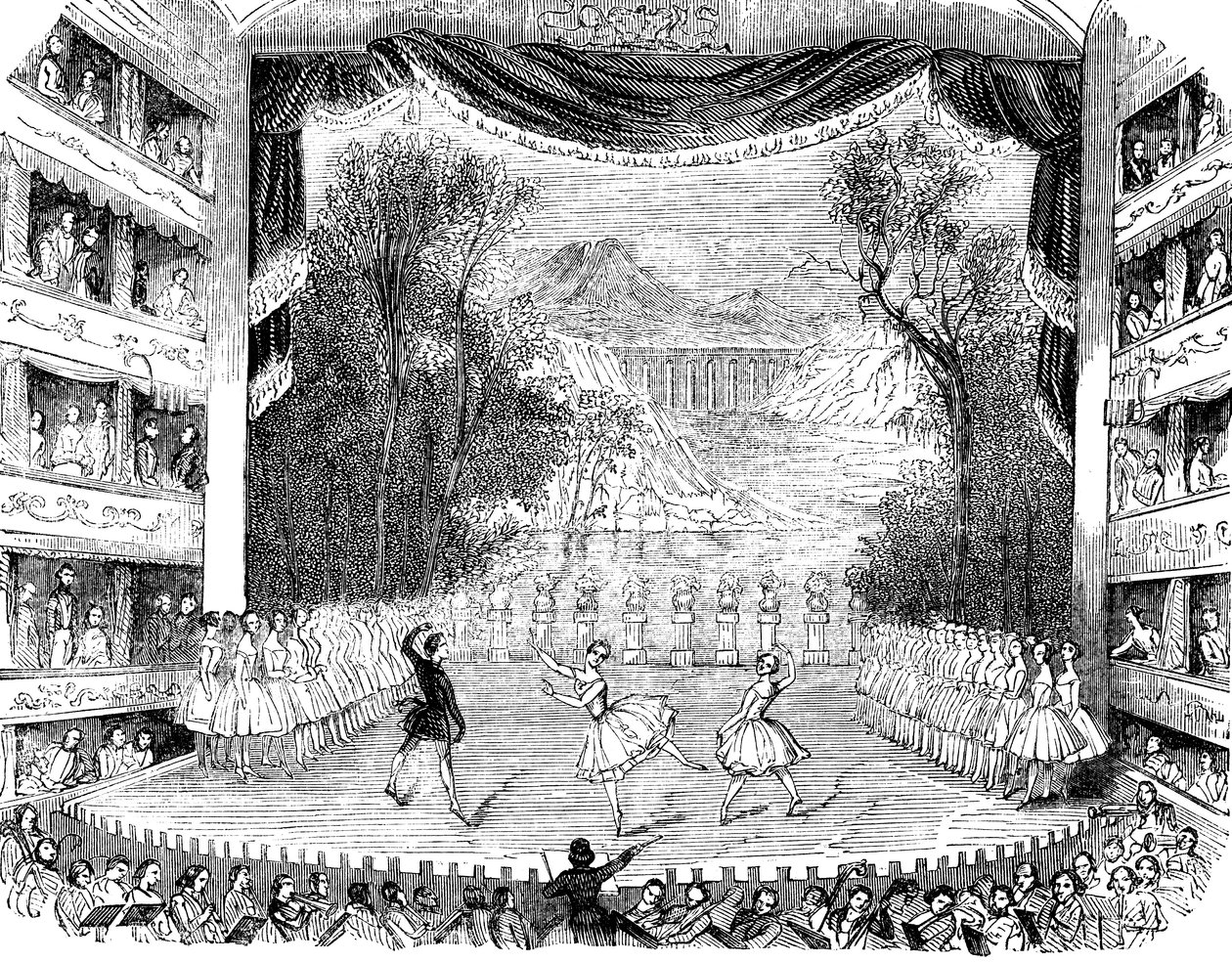 Spettacolo di balletto al Her Majesty