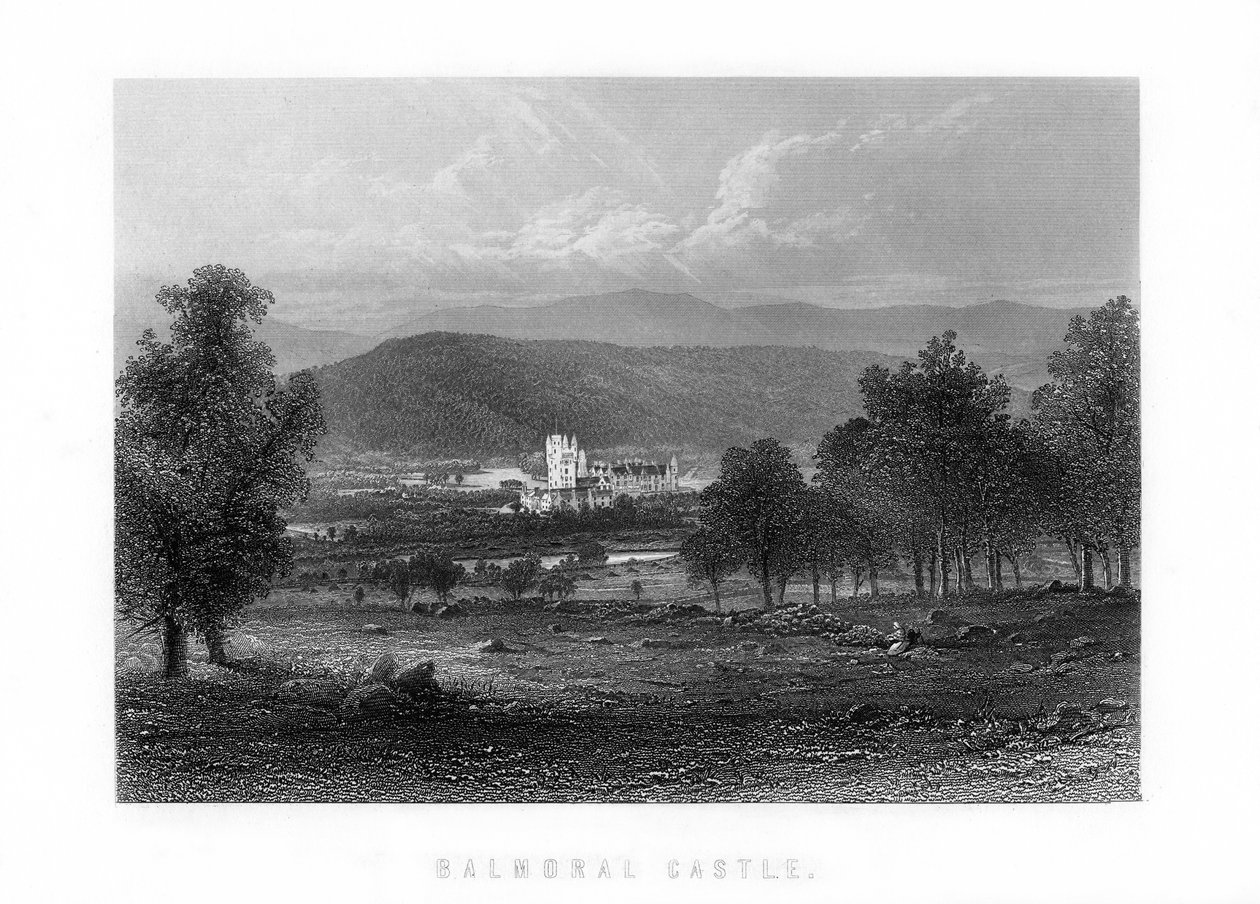 Castello di Balmoral, Aberdeenshire, Scozia, 1899 da Unbekannt