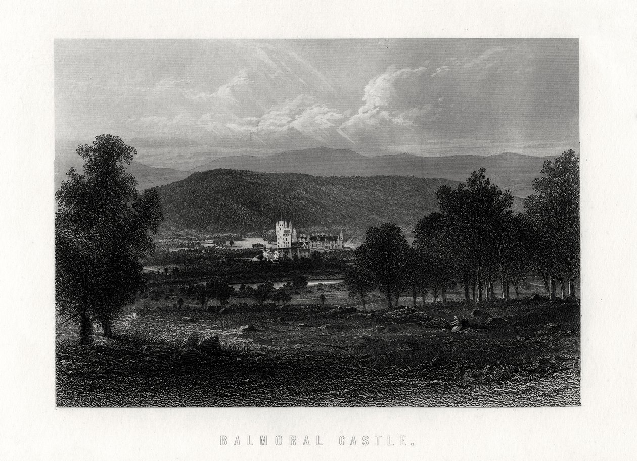 Castello di Balmoral, Scozia, 1883 da Unbekannt