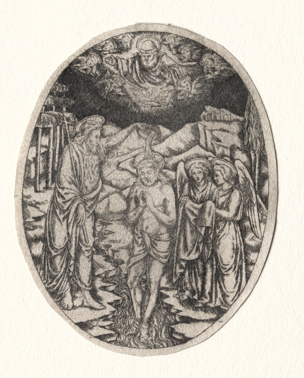 Battesimo di Cristo, 1400s da Unbekannt